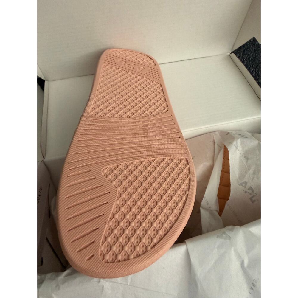New Women’s APL  Lusso leather slides blush - Picture 3 of 4